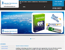 Tablet Screenshot of enablingtechnology.com
